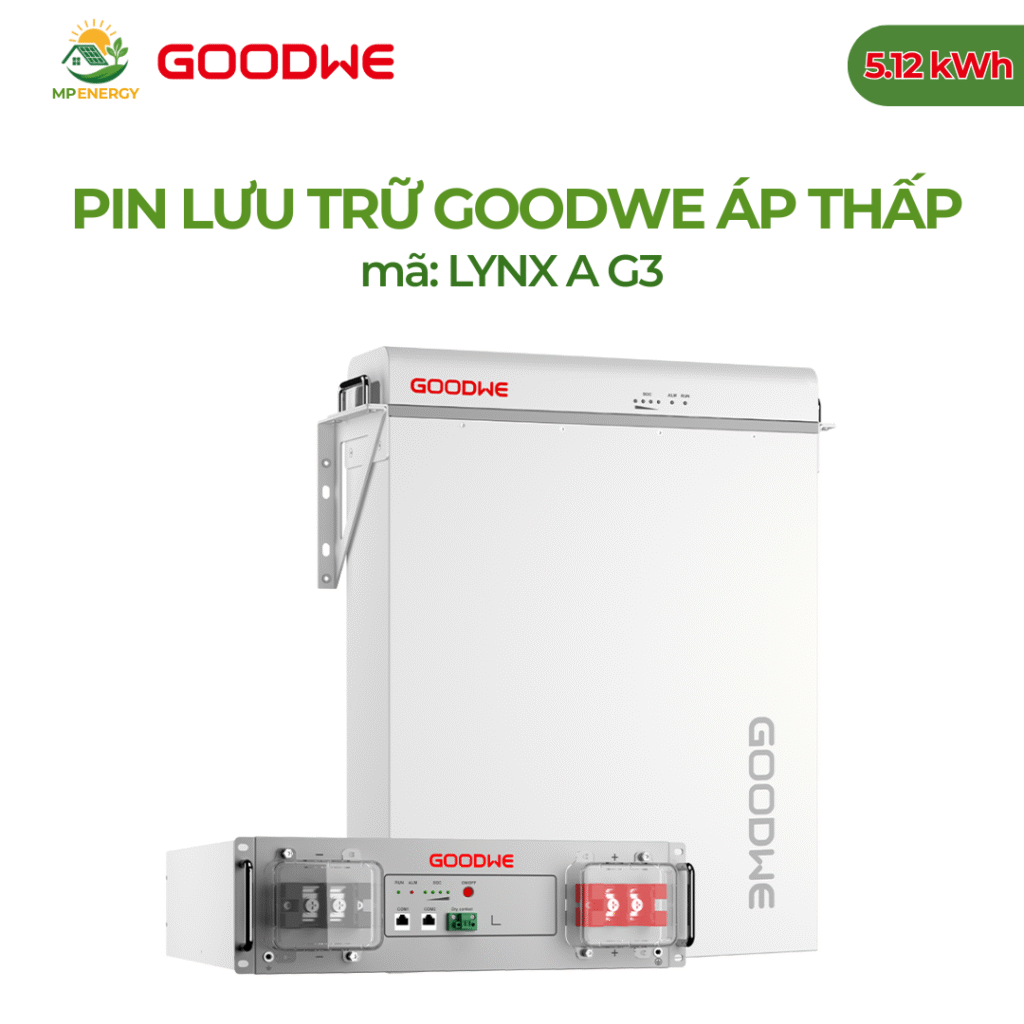 Pin lưu trữ GoodWe áp thấp