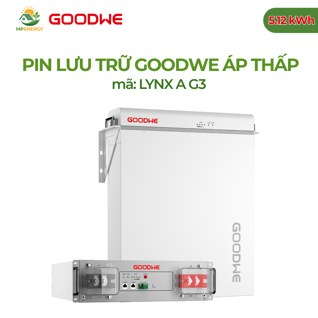 Pin Lưu Trữ GoodWe 5kWh – Áp thấp | Lynx A G3