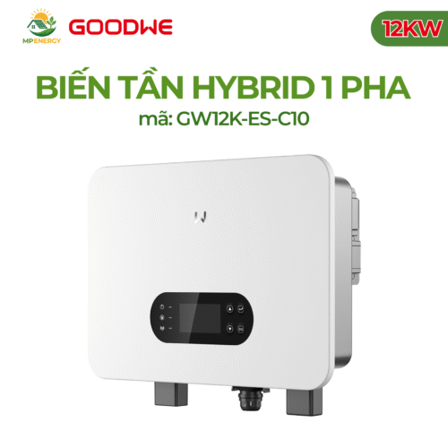 Biến tần GoodWe Hybrid 1 pha áp thấp 12KW | GW12K-ES-C10
