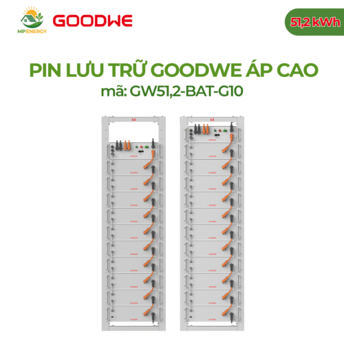 Pin Lưu Trữ GoodWe 51,2 kWh– Áp cao |  GW51.2-BAT-G10