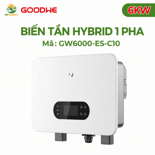 Biến tần GoodWe Hybrid 1 pha áp thấp 6KW | GW6000-ES-C10