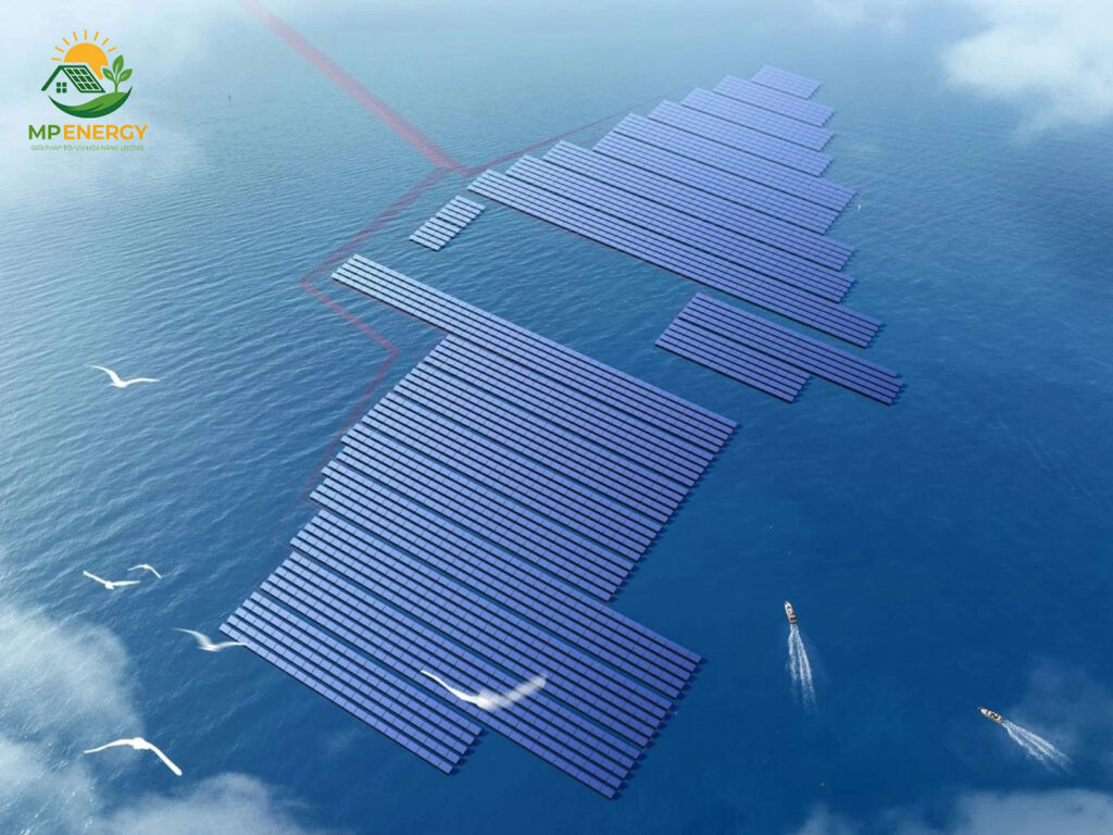 Điện mặt trời trên biển
