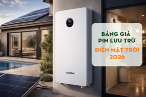 Bảng Giá Pin Lưu Trữ Điện Mặt Trời 2026: Giải Pháp Năng Lượng Tối Ưu Cho Gia Đình Và Kinh Doanh