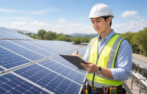 quy trình lắp đặt điện mặt trời