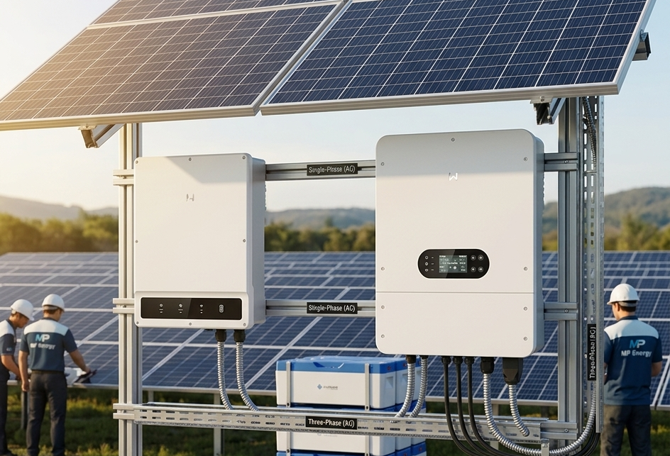 So Sánh Biến Tần 1 Pha Và 3 Pha: Lựa Chọn Nào Tối Ưu Cho Hệ Thống Điện Mặt Trời?