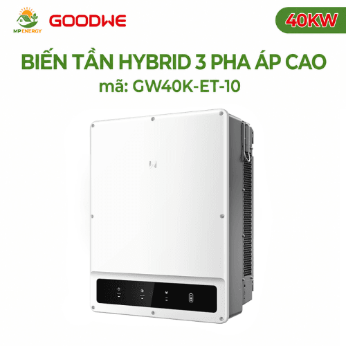 Biến tần GoodWe Hybrid 3 pha áp cao 40KW | GW40K-ET-10