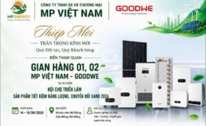 Thư Mời Tham Quan Gian Hàng MP Việt Nam – GOODWE Tại Triển Lãm Chuyển Đổi Xanh 2026