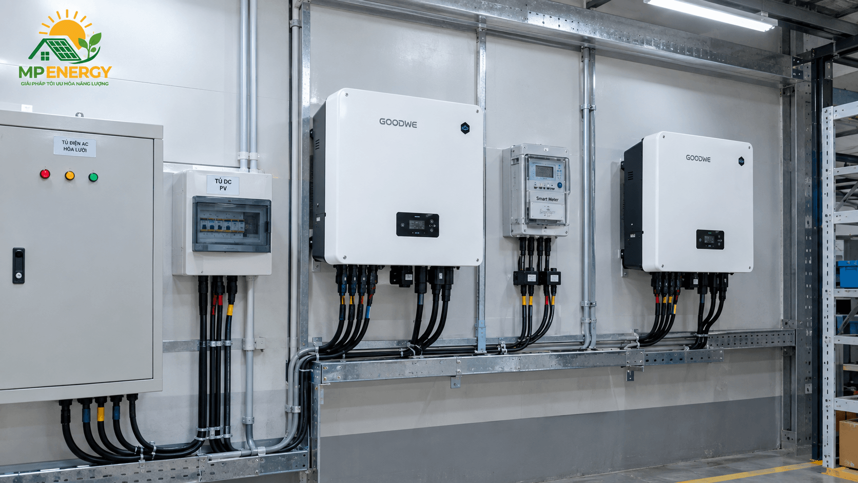 Biến Tần GoodWe Hòa Lưới Bám Tải