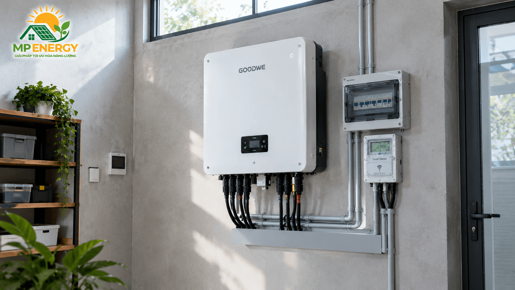 Biến Tần GoodWe Hybrid 3 Pha Cho Biệt Thự – Phân Phối MP Energy