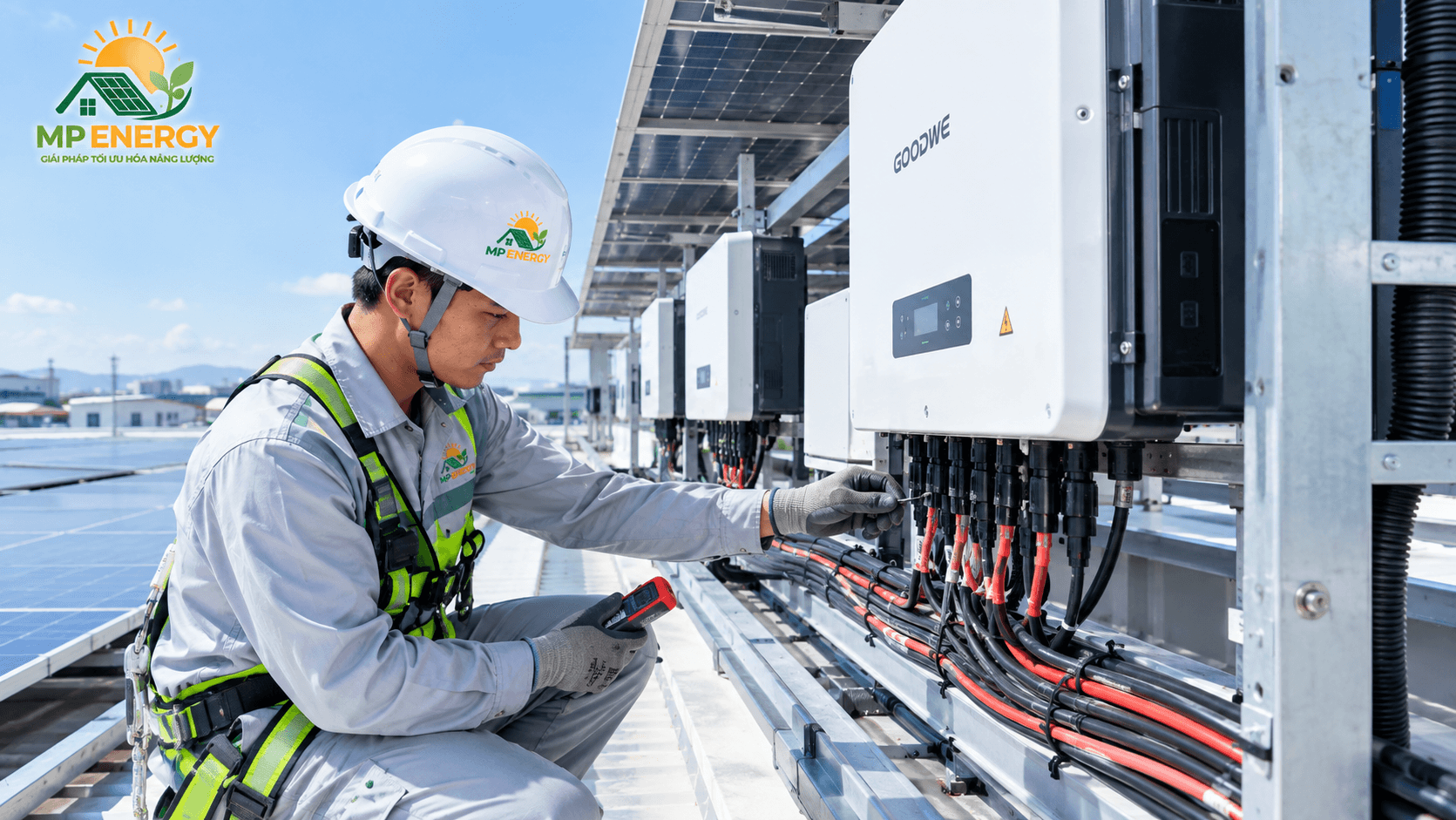 An Toàn AFCI Trên Biến Tần GoodWe – Giải Pháp MP Energy
