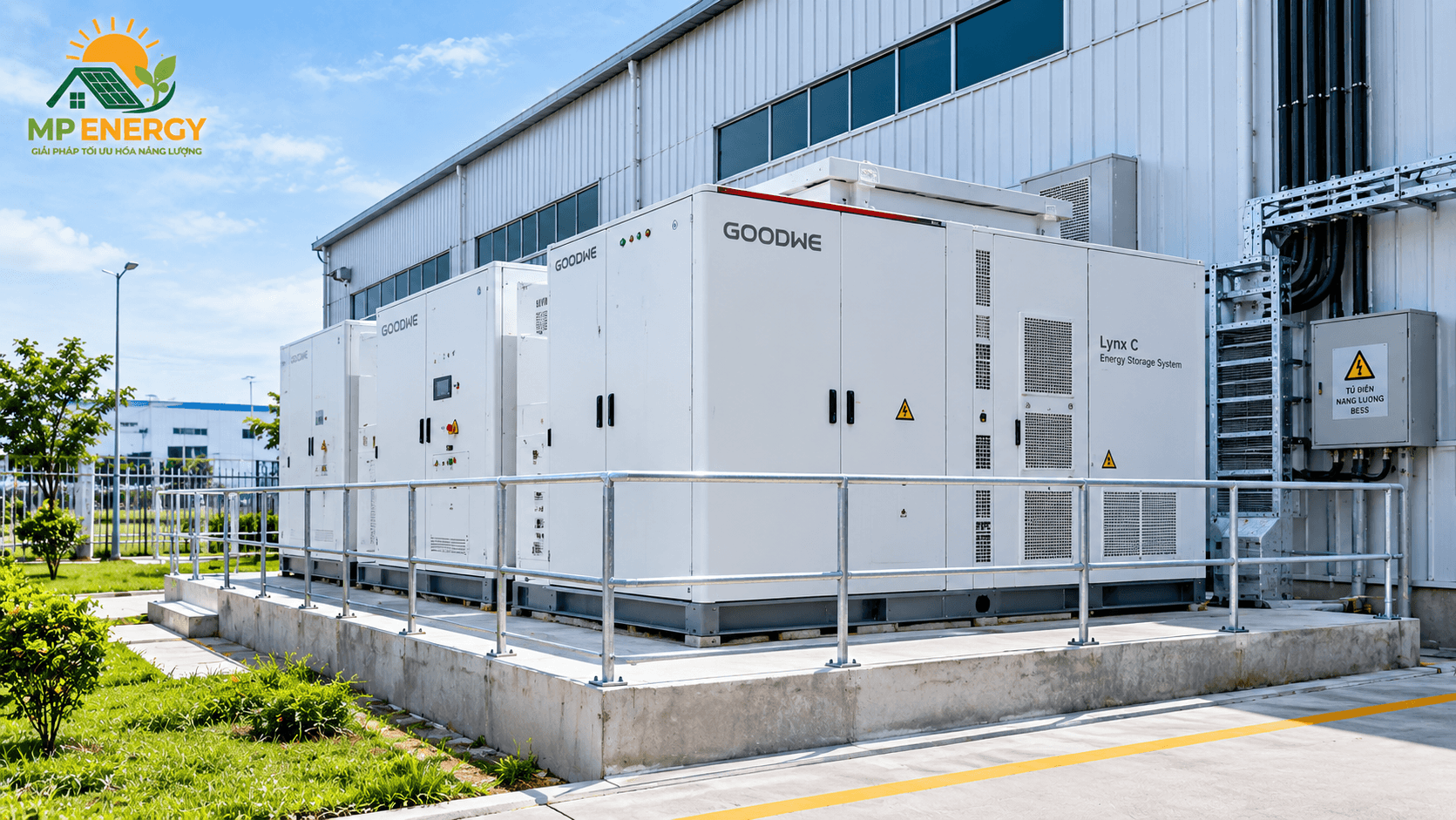 Giải Pháp Lưu Trữ GoodWe C&I Cho Nhà Máy – MP Energy