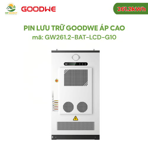 Hệ Thống Pin Lưu Trữ GoodWe 261.2kWh C4 (HV) – GW261.2-BAT-LCD-G10