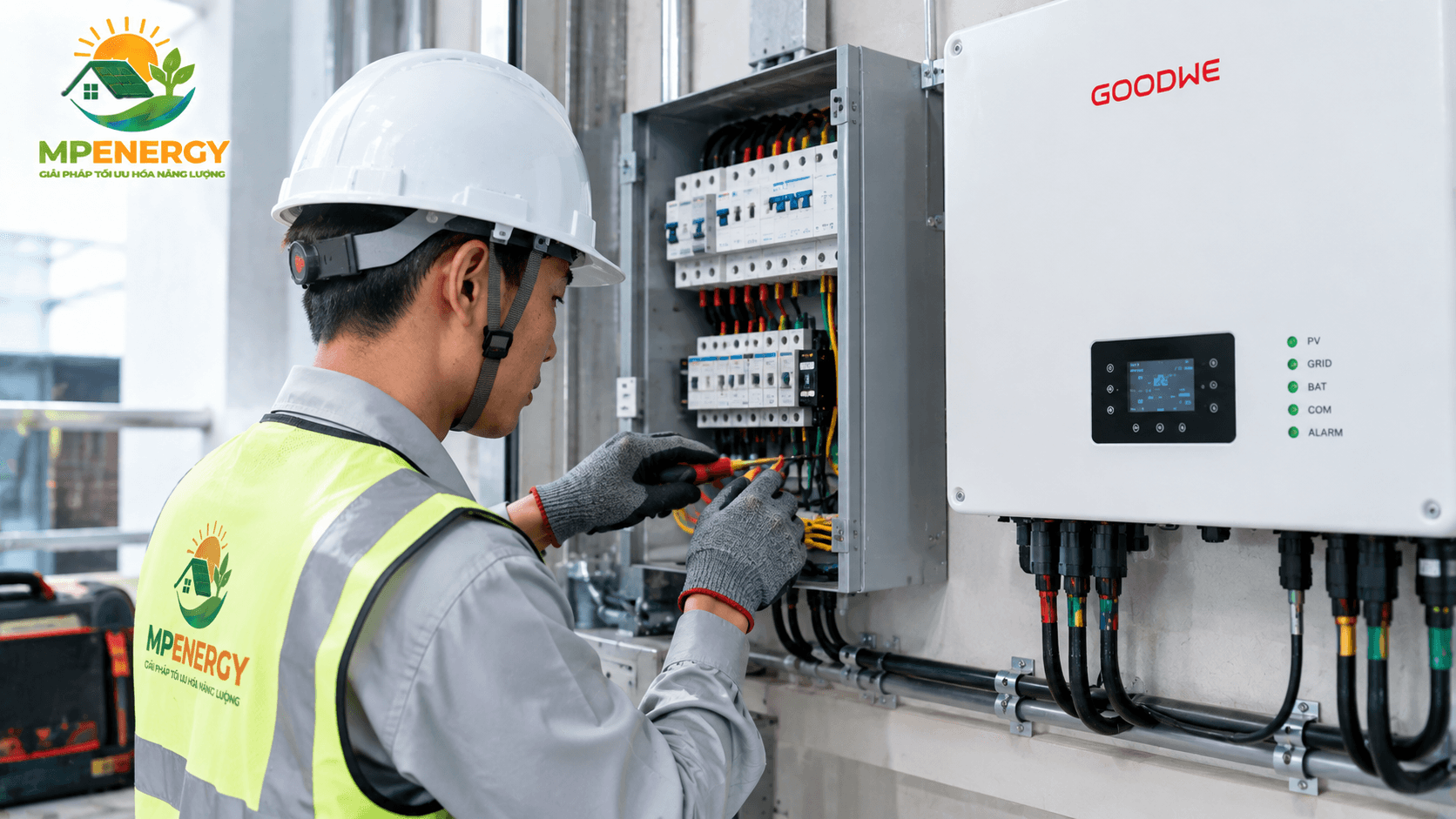 Hệ Thống Điện Mặt Trời Hybrid